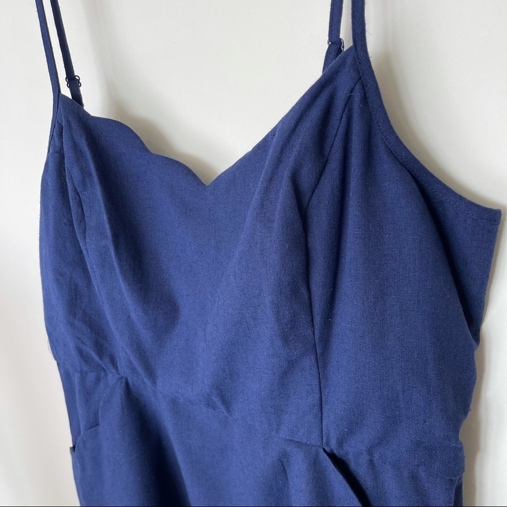 NWT Market & Spruce Crissie Strap Linen Dress XL - Picture 7 of 12